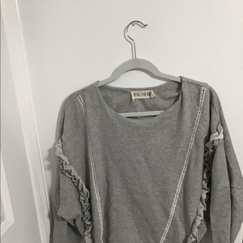 Light gray sweater